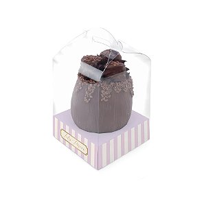 Caixa Redoma Para Ovo Vulcão 250g - Quinn Lilas - 10x10x19cm - 6 unidades - Cromus - Rizzo