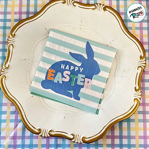 Guardanapo de Páscoa - Happy Easter - 32x35cm - 20 unidades - Rizzo