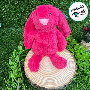 Coelho de Pelúcia Pink - 30cm - 1 unidade - Rizzo