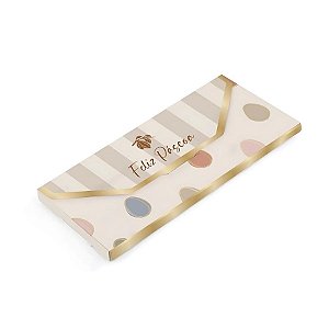 Envelope Para Barra De Chocolate - Tonal - 10 unidades - Cromus - Rizzo