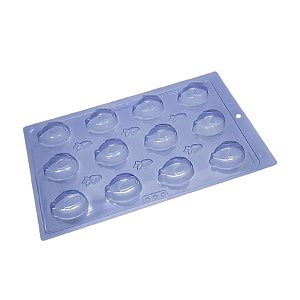 Forma de Acetato Trufa De Coelhinho - Cód. 241201 - 1 unidade - Porto Formas - Rizzo