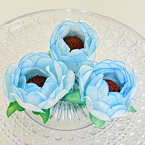 Forminha para Doces Finos - Bela Azul Bebe - 30 unidades - Decora Doces - Rizzo