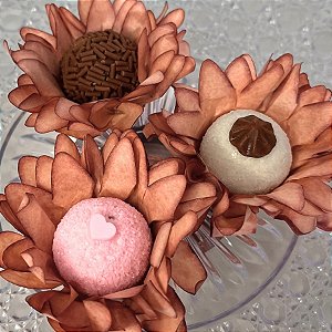 Forminha para Doces Finos - Madri Canela - 30 unidades - Decora Doces - Rizzo
