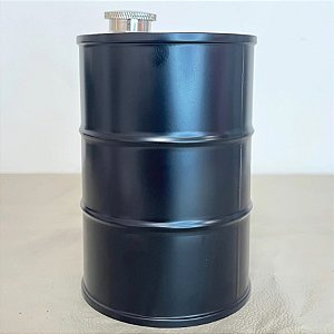 Cantil Inox Barril Preto - 750ml - 1 unidade - Rizzo