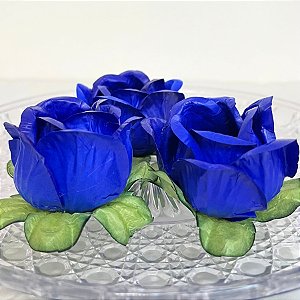 Forminha para Doces Finos - Rainha Cor Azul Royal - 30 unidades - Decora Doces - Rizzo