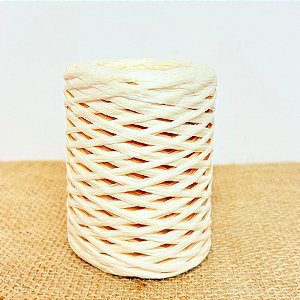 Fita de Rafia Papel Creme - 100m - 1 unidade - Rizzo