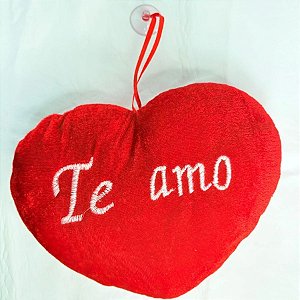 Chaveiro Almofada De Coração - Te Amo - 13,5x18cm - 1 unidade - Rizzo