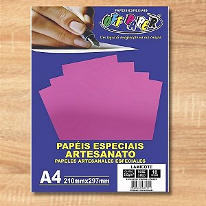 Papel Lamicote Rose Gold A4 250g - 10 unidades - Rizzo
