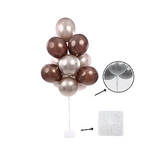 Suporte Para Balões Com Hastes - 1,55m - 1 unidade - Cromus - Rizzo