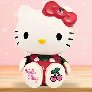 Boneca Frutinhas Hello Kitty de Vinil - Cereja - 11cm - 1 unidade - Rizzo
