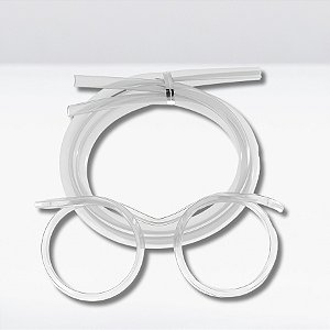 Óculos Canudo - Cristal - 11,4cm - 1 unidade - Rizzo