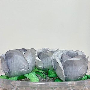 Forminha para Doces Finos - Rainha Cinza Claro - 30 unidades - Decora Doces - Rizzo