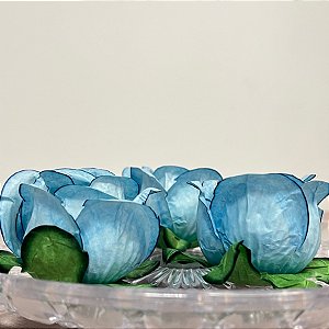 Forminha para Doces Finos - Rainha Azul Piscina - 30 unidades - Decora Doces - Rizzo