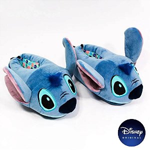 Pantufa Stitch Unissex - M 36/38 - Disney Original - 1 unidade - Rizzo