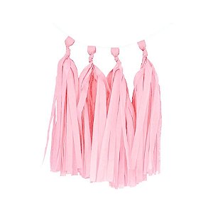 Varal de Pompons - Rosa Claro - 25x35 / 1,5m - 1 unidade - Rizzo