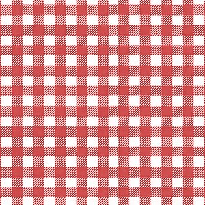 Tecido Autocolante Xadrez Vermelho  50x30cm - 1 unidade - Rizzo