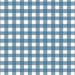 Tecido Autocolante Xadrez Azul 50x30cm - 1 unidade - Rizzo