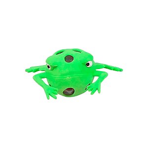 Brinquedo Cute Frog - Verde - 1 unidade - Rizzo