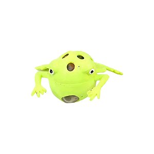 Brinquedo Cute Frog - Amarelo - 1 unidade - Rizzo