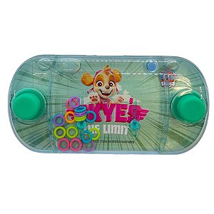 Mini Brinquedo Jogo Argola de Mão Patrulha Canina - Verde - 1 unidade - Rizzo