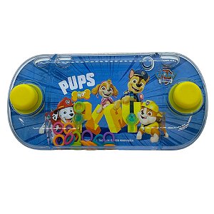 Mini Brinquedo Jogo Argola de Mão Patrulha Canina - Amarelo - 1 unidade - Rizzo