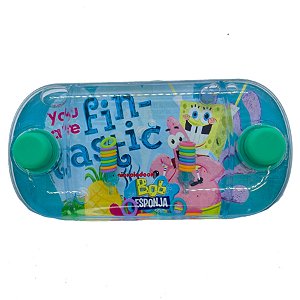 Mini Brinquedo Jogo Argola de Mão Bob Esponja - Verde - 1 unidade - Rizzo