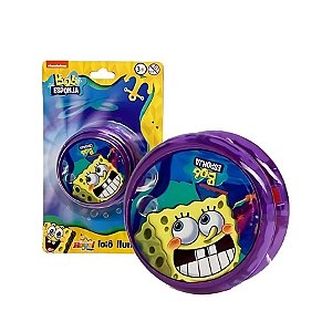 Iôiô Iluminado Para Lembrancinha Bob Esponja - Roxo - 1 unidade - Rizzo