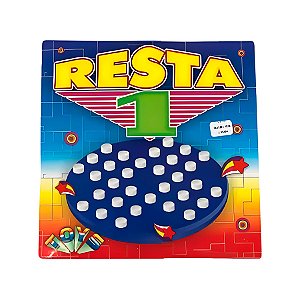 Jogo Resta 1 - Cores Sortidas - 1 unidade - Rizzo
