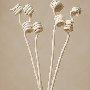 Palito Para Aromatizador - Varetas Espirais - 25cm - 5 unidades - Rizzo