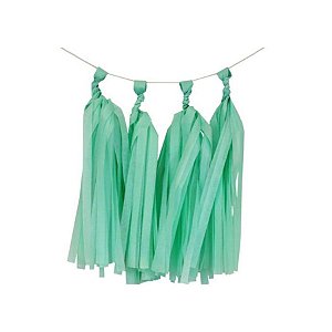 Varal de Pompons - Verde Água - 25x35 / 1,5m - 1 unidade - Rizzo