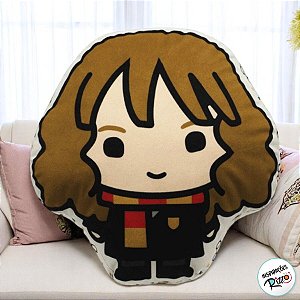 Almofada Formato Hermione - 27cm - Harry Potter - 1 unidade - Rizzo