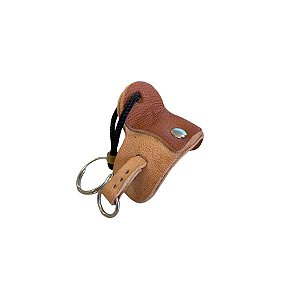 Chaveiro Lembrancinha Sela De Couro - 6cm - 1 unidade - Rizzo