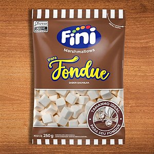 Marshmallows Para Fondue - Baunilha - 250g - 45 unidades - Fini - Rizzo