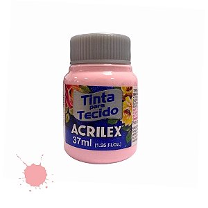 Tinta Para Tecido 37ml - Rosa Bebê - 1 unidade - Acrilex - Rizzo