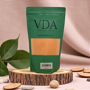Cera Vegetal Areia Pronta para Vela - Laranja - 500g - 1 unidade - Rizzo