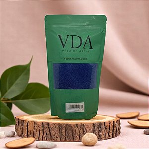 Cera Vegetal Areia Pronta para Vela - Azul - 500g - 1 unidade - Rizzo