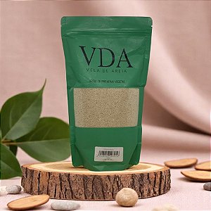 Cera Vegetal Areia Pronta para Vela - Bege - 500g - 1 unidade - Rizzo