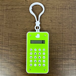 Chaveiro Mini Calculadora - Cores Sortidas - 7x3,5cm - 1 unidades - Rizzo