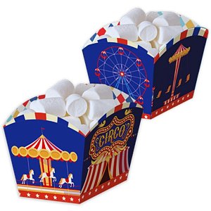 Cachepot - Circo - 8x8cm - 8 unidades - Rizzo