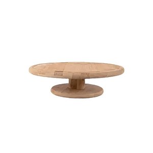 Boleira Prato De Bambu Com Pé - 29x10,3cm - 1 unidade - Rizzo