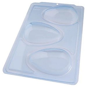 Forma de Acetato Especial Ovo Casca Fina 250g - Ref.3686 - 1 unidade - BWB - Rizzo