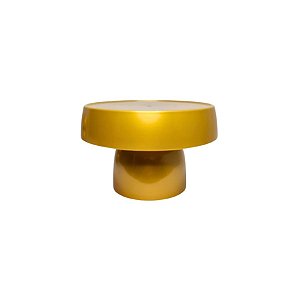 Boleira Cogumelo Grande - Ouro - 18,5x12,5cm - 1 unidade - Rizzo