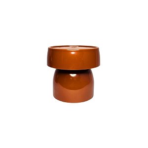 Boleira Cogumelo Pequena - Terracota - 12x13cm - 1 unidade - Rizzo