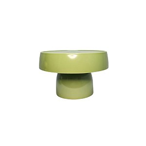Boleira Cogumelo Grande - Verde Oliva - 18,5x12,5cm - 1 unidade - Rizzo