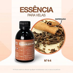 Essência Cravo e Canela Concentrada Para Velas N°44 - 100g - 1 unidade - Vya - Rizzo