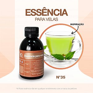 Essência Chá Verde Concentrada Para Velas N°36 - 100g - 1 unidade - Vya - Rizzo