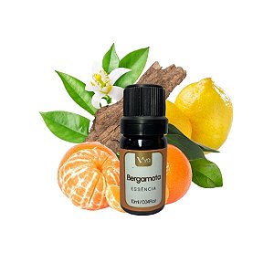 Essência Para Aromatizador Elétrico - Bergamota - 10ml - 1 unidade - Vya - Rizzo
