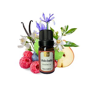 Essência Para Aromatizador Elétrico - Vida Bella - 10ml - 1 unidade - Vya - Rizzo