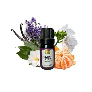 Essência Para Aromatizador Elétrico - Lavanda Amber - 10ml - 1 unidade - Vya - Rizzo