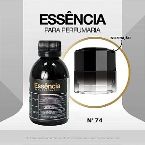 Essência XS Black Masc Concentrada para Perfumaria N°74 - 100g - 1 unidade - Rizzo